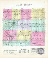 Allen County, Kansas State Atlas 1887